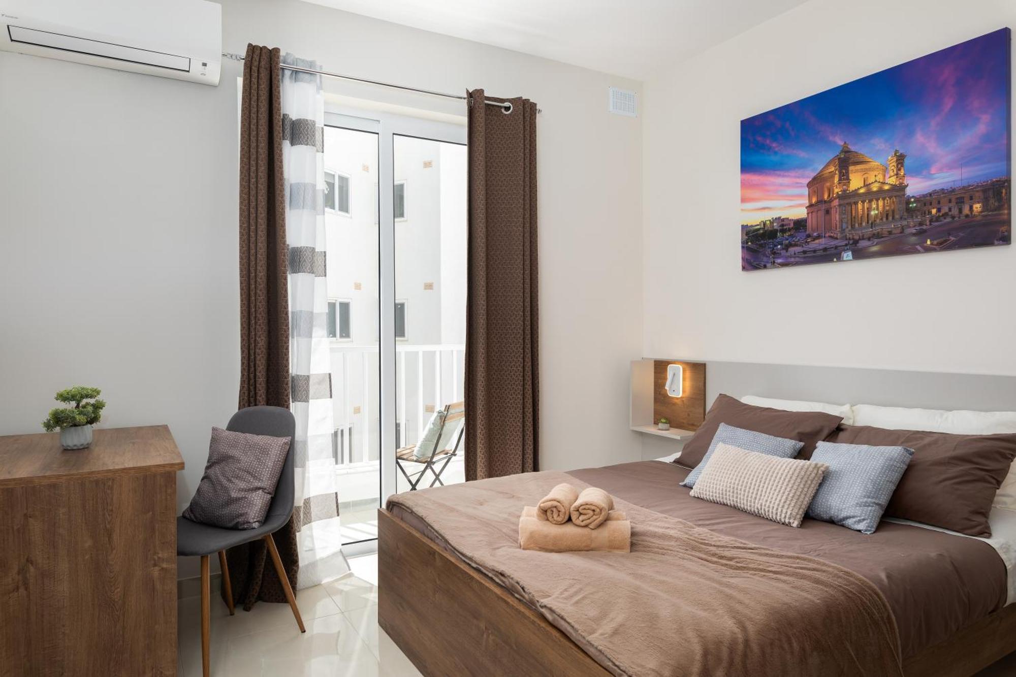 Gzira Edka Suites - Modern Sunlit 2Bd Apartments With Balconies - Close To Sliema Promenade, St Julian'S & St Georges Bay מראה חיצוני תמונה