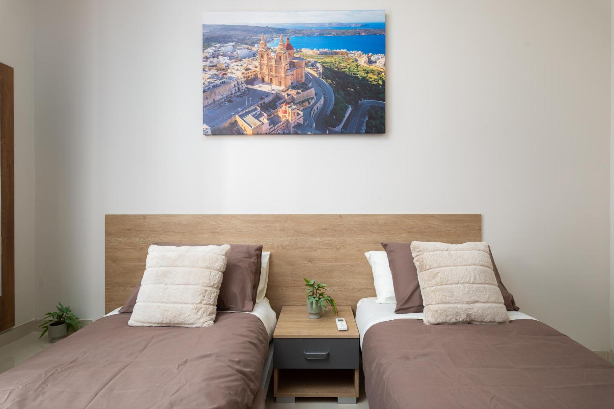 Gzira Edka Suites - Modern Sunlit 2Bd Apartments With Balconies - Close To Sliema Promenade, St Julian'S & St Georges Bay מראה חיצוני תמונה