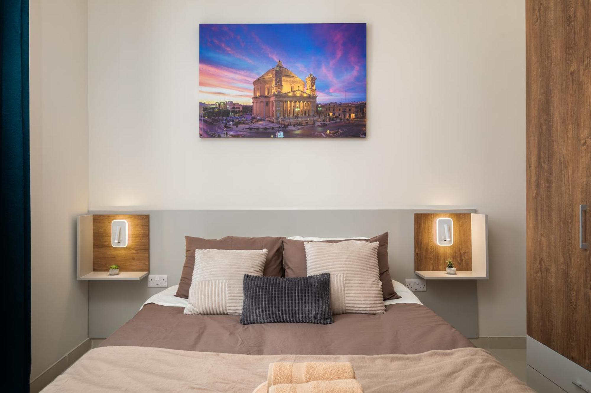 Gzira Edka Suites - Modern Sunlit 2Bd Apartments With Balconies - Close To Sliema Promenade, St Julian'S & St Georges Bay מראה חיצוני תמונה
