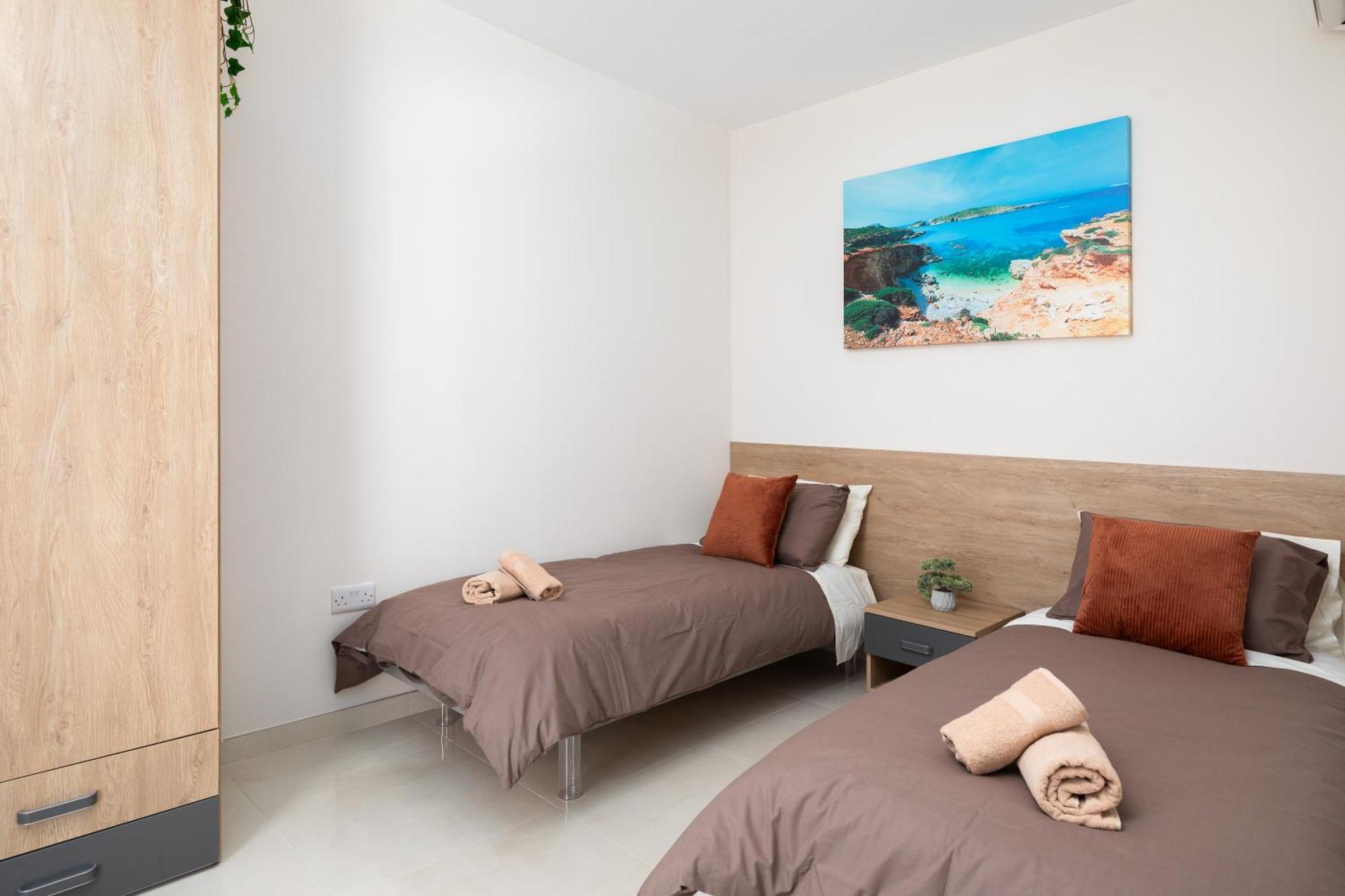 Gzira Edka Suites - Modern Sunlit 2Bd Apartments With Balconies - Close To Sliema Promenade, St Julian'S & St Georges Bay מראה חיצוני תמונה